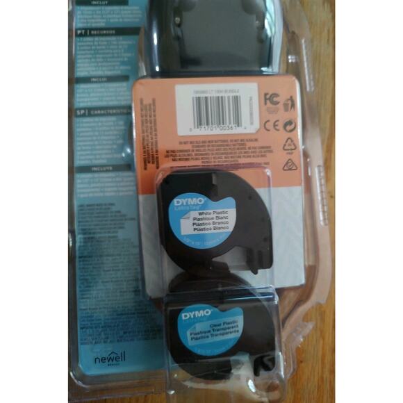 Dymo LetraTag 100H Plus Handheld Label Maker with Tapes - 1955663 Sealed New - Picture 5 of 5